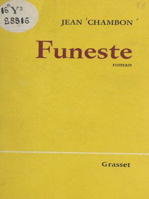 cover image of Funeste